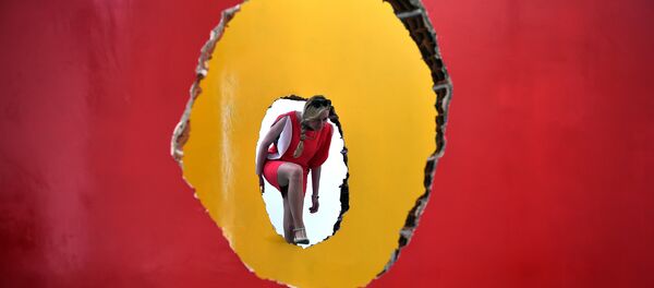 Інсталяцыя бразільскага мастака на Венецыянскай біенале - 2016 Інсталяцыя бразільскага мастака на Венецыянскай біенале - 2016 - Sputnik Беларусь