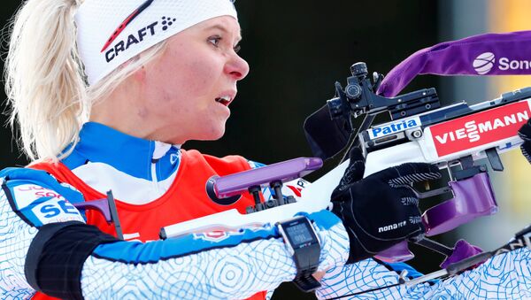 Финская биатлонистка Мари Лаукканен - Sputnik Беларусь