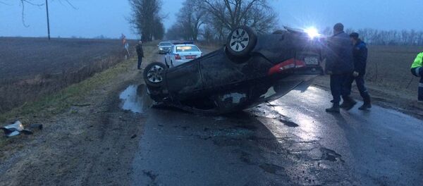 Авария в Минском районе - Sputnik Беларусь