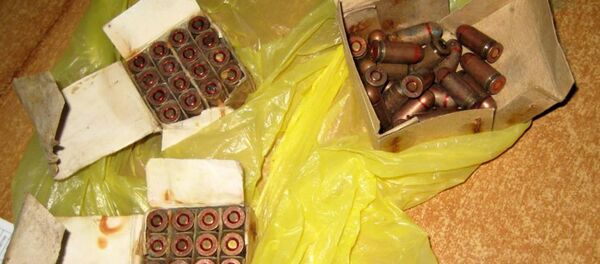 Изъятые патроны - Sputnik Беларусь