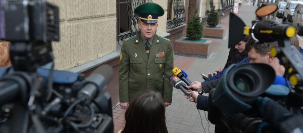 Начальник управления пограничного контроля ГПК Беларуси Олег Ляшук - Sputnik Беларусь