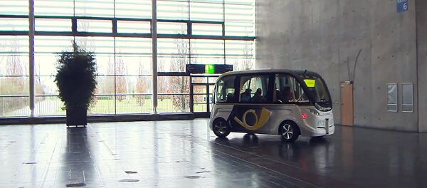 Робоавтобус в Ганновере - Sputnik Беларусь