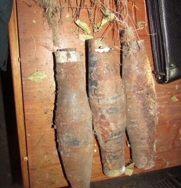 Артиллерийские снаряды хранились в подвале жилого дома - Sputnik Беларусь