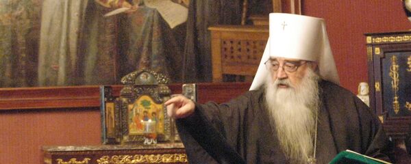 Митрополит Филарет, почетный Патриарший Экзарх всея Беларуси - Sputnik Беларусь