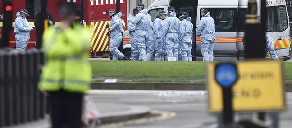 Полиция на месте происшествия в центре Лондона - Sputnik Беларусь