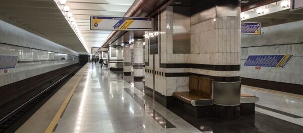Станция метро Борисовский тракт Станция метро Борисовский тракт - Sputnik Беларусь
