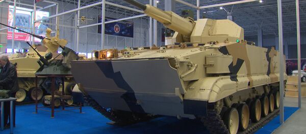 Навінкі робататэхнікі для войска паказалі на выставе ў Кубінцы - Sputnik Беларусь