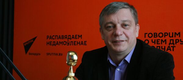 Мастацкі кіраўнік Нацыянальнага акадэмічнага драматычнага тэатра імя М.Горкага Сяргей Кавальчык - Sputnik Беларусь