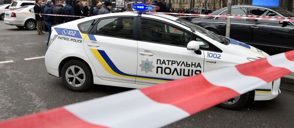 Полиция на месте убийства Вороненкова в Киеве - Sputnik Беларусь