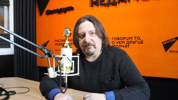 Лидер группы Палац Олег Хоменко - Sputnik Беларусь