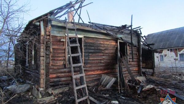 Последствия пожара в Витебске - Sputnik Беларусь