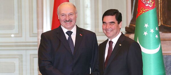 Переговоры Александра Лукашенко и Гурбангулы Бердымухамедова  в Ашхабаде - Sputnik Беларусь