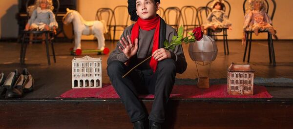 Эпізод са спектаклю Маленькі прынц Эпізод са спектаклю Маленькі прынц - Sputnik Беларусь