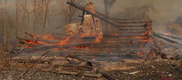 Пожар в Толочинском районе - Sputnik Беларусь