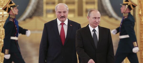 Александр Лукашенко и Владимир Путин, архивное фото - Sputnik Беларусь