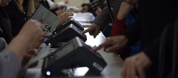 Электронные аппараты для распознания отпечатков пальцев - Sputnik Беларусь