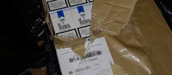 Контрабандные сигареты Контрабандные сигареты - Sputnik Беларусь