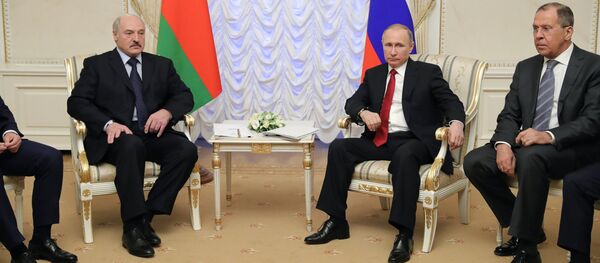 Рабочая поездка президента РФ В. Путина в Северо-Западный федеральный округ - Sputnik Беларусь