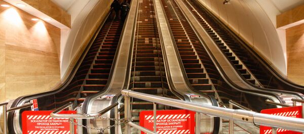 Вестибюль станции метро Сенная площадь в Санкт-Петербурге - Sputnik Беларусь