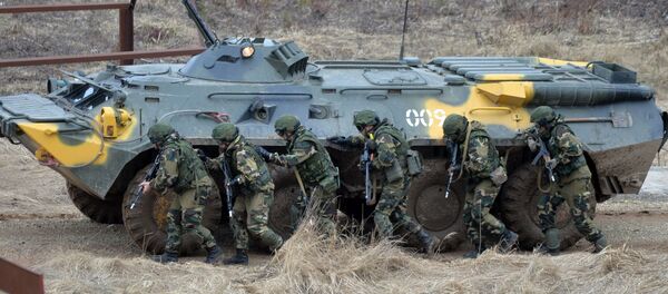 Совместные учения сил ВДВ России и Сил спецопераций Беларуси - Sputnik Беларусь