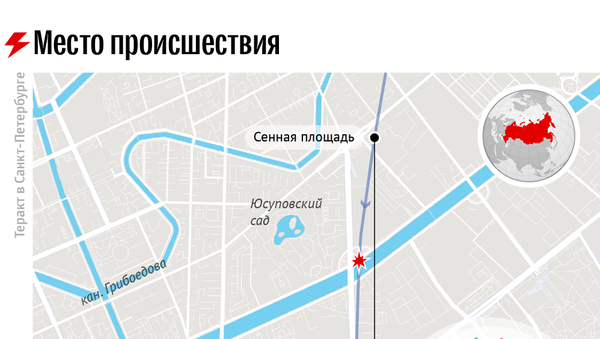 Инфографика Sputnik: Взрыв в метро Санкт-Петербурга - Sputnik Беларусь