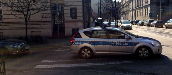 Машина полиции в Польше, архивное фото - Sputnik Беларусь