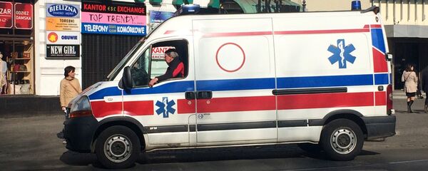 Машина скорой помощи в Польше, архивное фото - Sputnik Беларусь