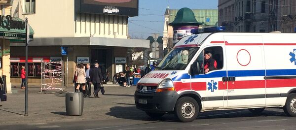 Машина скорой помощи в Польше, архивное фото - Sputnik Беларусь