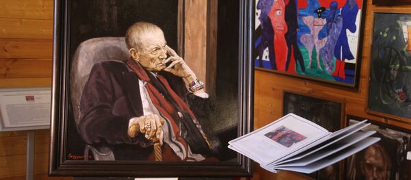 Партрэт паэта Яўгена Еўтушэнкі (мастак Уладзімір Зунузін) - Sputnik Беларусь