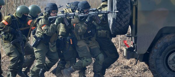 Совместные учения подразделений ВДВ РФ и сил спецопераций Беларуси - Sputnik Беларусь