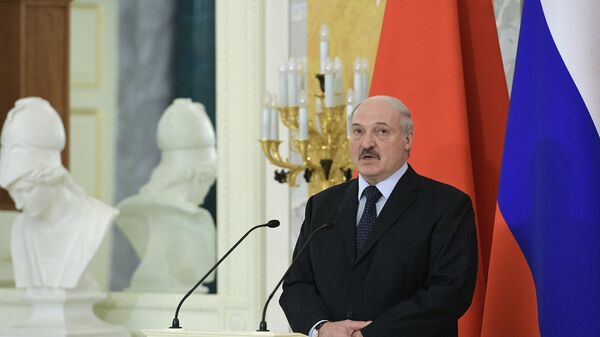 Президент Беларуси Александр Лукашенко в Санкт-Петербурге - Sputnik Беларусь