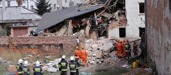 Обрушение дома в Польше - Sputnik Беларусь