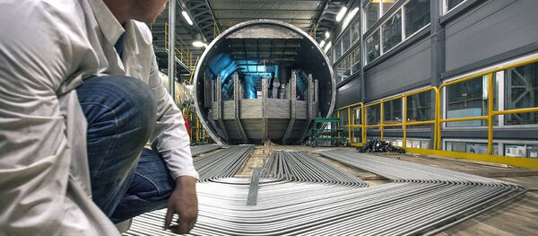 Монтаж парогенератора для БелАЭС - Sputnik Беларусь