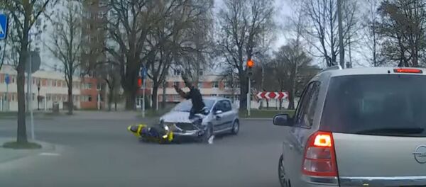 Авария в Гродно Авария в Гродно - Sputnik Беларусь