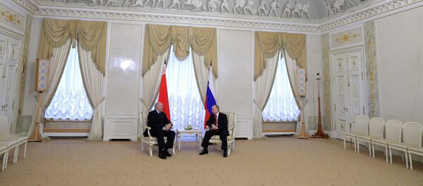 Рабочая поездка президента РФ В. Путина в Северо-Западный федеральный округ - Sputnik Беларусь