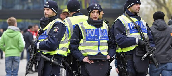 Немецкая полиция, архивное фото - Sputnik Беларусь