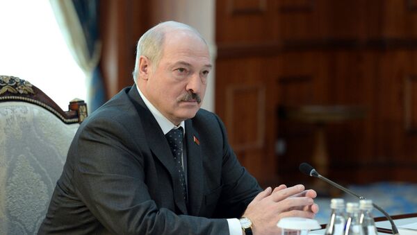 Президент Беларуси Александр Лукашенко на заседании Высшего Евразийского экономического совета в Кыргызстане - Sputnik Беларусь
