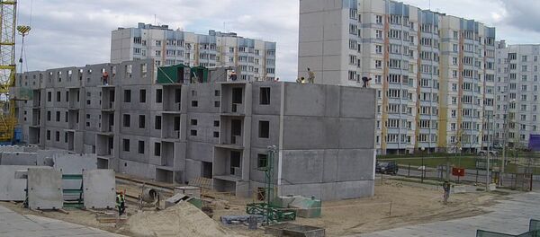 Место стройки в Гомеле - Sputnik Беларусь