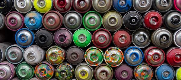 Краска для граффити в баллончиках Краска для граффити в баллончиках - Sputnik Беларусь