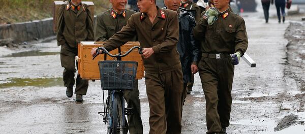 Северокорейские военные, архивное фото - Sputnik Беларусь