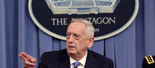 Глава Пентагона Джеймс Мэттис Глава Пентагона Джеймс Мэттис - Sputnik Беларусь