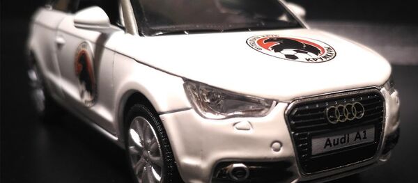 Аўтамабіль Audi, які будзе разыграны на матчы Крумкачы - БАТЭ - Sputnik Беларусь