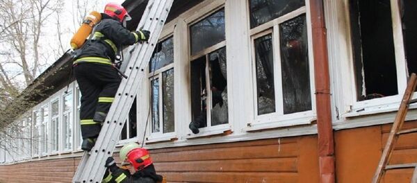 Школа горела в Гродно - Sputnik Беларусь