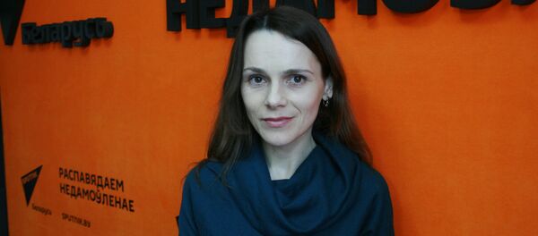 Навуковы супрацоўнік цэнтральнай навуковай бібліятэкі імя Якуба Коласа Нацыянальнай акадэміі навук Беларусі Вольга Губанава - Sputnik Беларусь