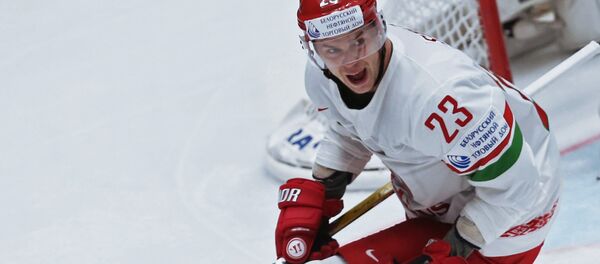 Игрок сборной Беларуси Андрей Стась - Sputnik Беларусь