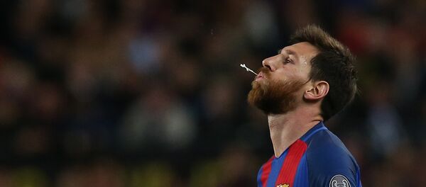 Игрок Барселоны Лионель Месси - Sputnik Беларусь