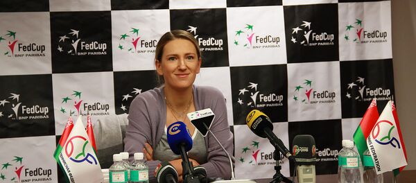 Белорусская теннисистка Виктория Азаренко Белорусская теннисистка Виктория Азаренко - Sputnik Беларусь