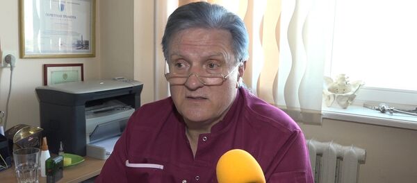 Заведующий отделение сочетанной травмы БСМП Иван Ладутько - Sputnik Беларусь