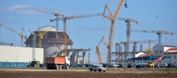 Строительство БелАЭС в Островце - Sputnik Беларусь