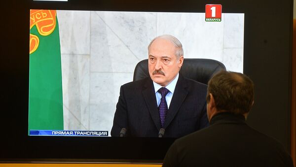 Аляксандр Лукашэнка выступае з пасланнем беларускаму народу i Нацыянальнаму сходу - Sputnik Беларусь
